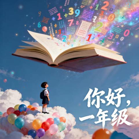 可爱的向阳娃 拥抱属于你们的小学生活吧