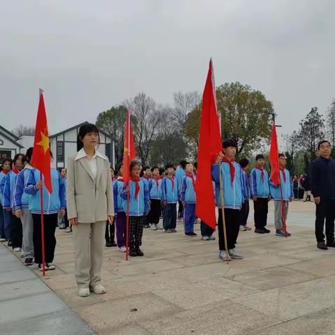 清明祭英烈 共铸中华魂———慎城镇回民小学开展祭奠活动