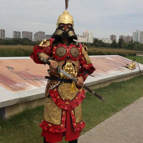 大明宫现代武士