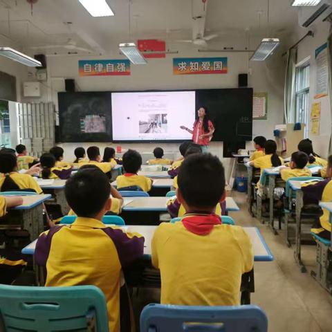 快乐课间 安全同行一一旧州镇中心小学开展课间安全主题班课活动