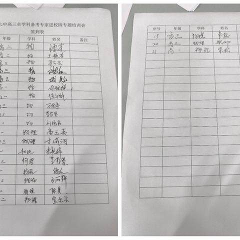精研真题启新思，专家引领促备考---林东九中高三物理备考专家进校园专题培训