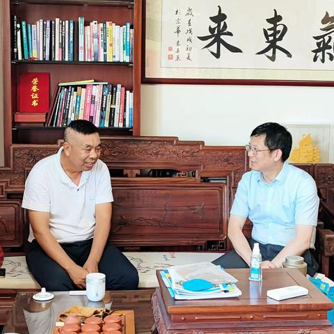 分行党委书记、行长许绍安同志率队走访湛江汇富海洋科技有限公司