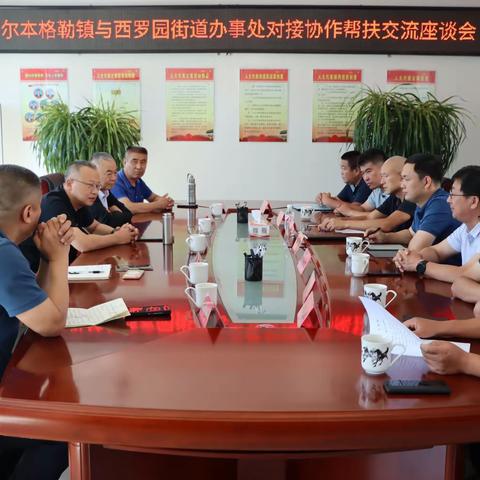 【京蒙协作 助力乡村振兴】北京市丰台区西罗园街道办事处领导一行到扎赉特旗阿尔本格勒镇考察