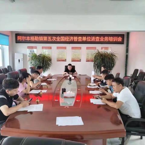 【镇动态】阿尔本格勒镇扎实开展第五次全国经济普查工作
