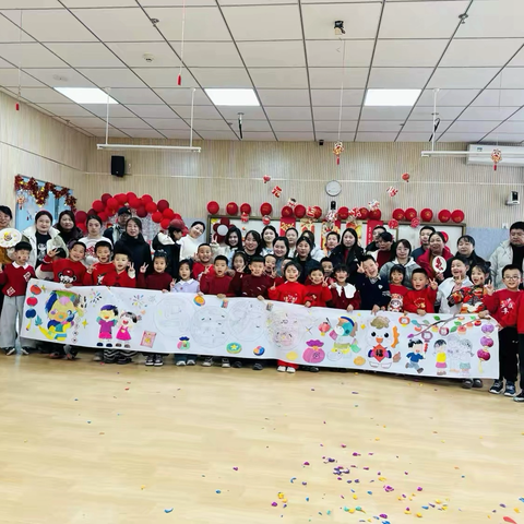 《以爱为笔，共绘新年》 ‍大二班元旦亲子活动暖心回顾