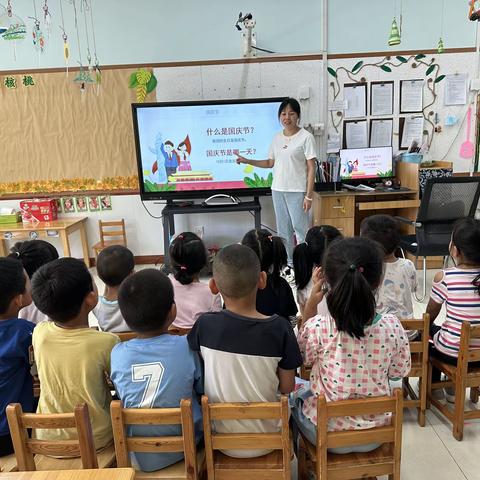 坨里幼儿园北车赢分园双节庆祝活动