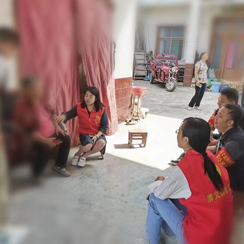 走访留守老人  浓浓关怀暖人心