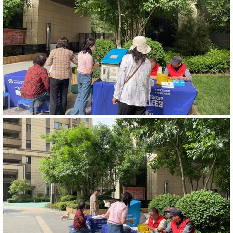 健康守护在行动，洁净家居送便利——芊域溪源社区开展便民服务进社区活动