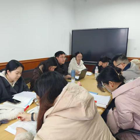 新学期，新征程--记郴州市林邑中学高三下期英语组第一次教研