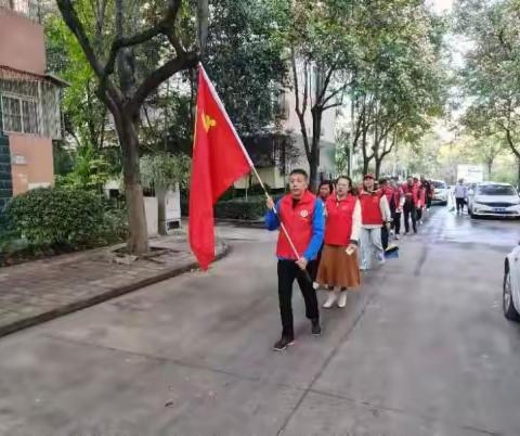 党员“双报到”进社区           服务“零距离”暖人心            -----路达公司第二党支部积极开展党员进社区活动