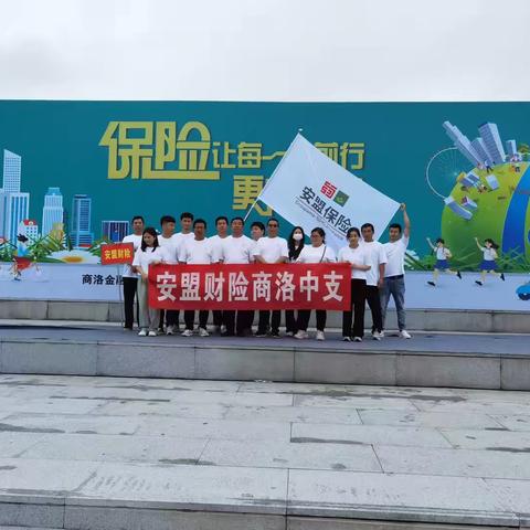 安盟财产保险有限公司商洛中心支公司开展2024年“7.8全国保险公众宣传日”活动