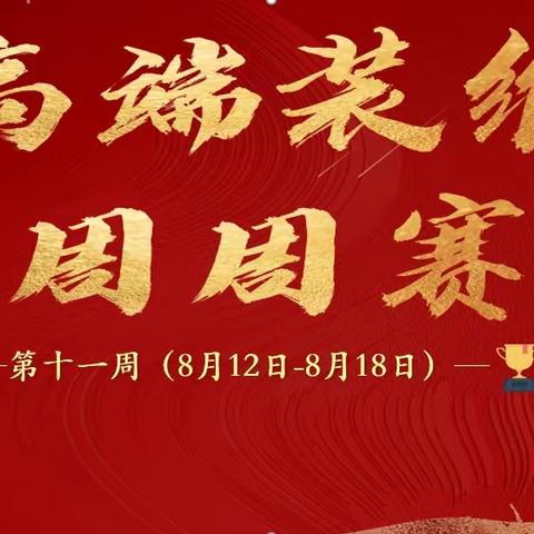 “锋芒翼夏”高端装维劳动竞赛 （第十一周）