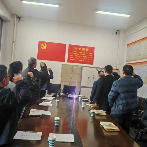 机关第十党支部开展“学习贯彻党的二十届四中全会精神 引领基建工作再上新台阶”主题党日活动