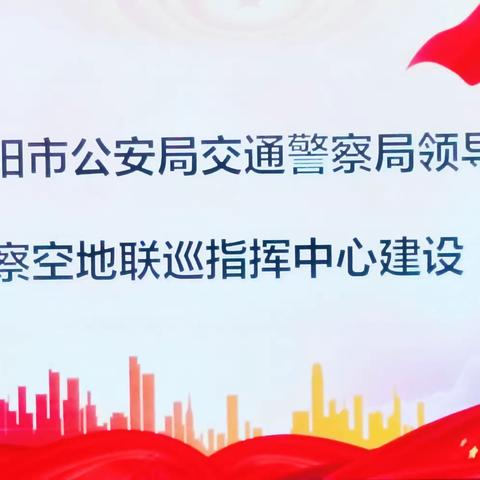 共谋发展强管理 龙行龘龘谱新篇 -沈阳市公安局交通警察局莅临金普分公司考察空地联巡指挥中心建设