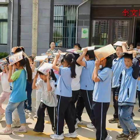 防震减灾 预防为先---奎文区孙家小学开展5.12防震减灾日主题活动
