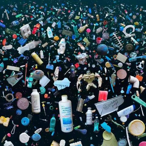 波莲中学禁塑宣传