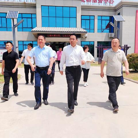 演集街道党工委书记吴杰等领导督查全国文明城创建工作