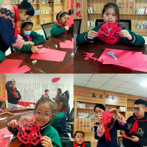 嘉亿社区“迎新年，庆元旦”民俗文化剪纸活动