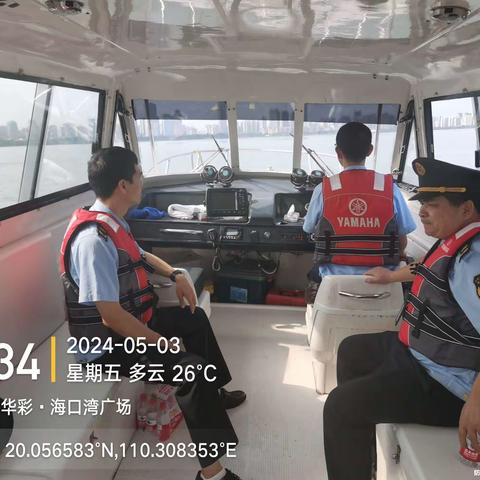 海口市综合行政执法局海洋和渔业行政执法支队开展伏季休渔巡查