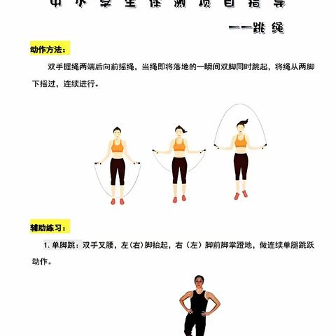 强健体魄  家校同行——石墙镇大石二小学体质健康测试居家锻炼指南