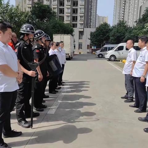 2023年第3季度书香林苑管理处“防盗抢”演练