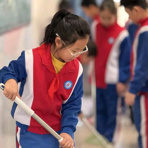 劳动小当家--东营市丽景小学开学第一课