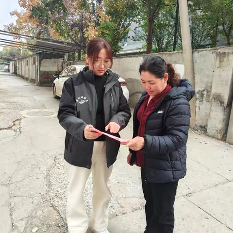 海丰街道馨韵社区网格员积极	开展寒衣节文明祭祀宣传活动