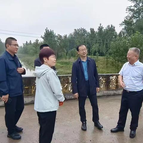 10月5日，定陶区委副书记、区长刘勇调研水质提升与化工园区异味治理工作