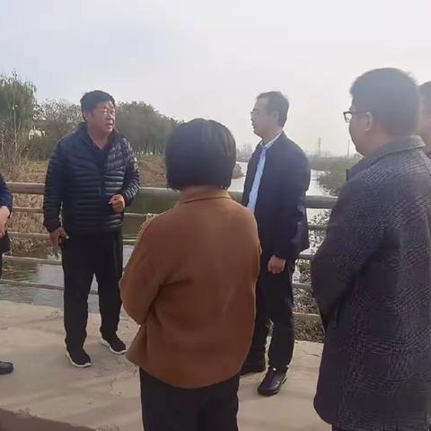 11月23日，定陶区委副书记、区长刘勇调研水环境治理及化工园区异味治理工作