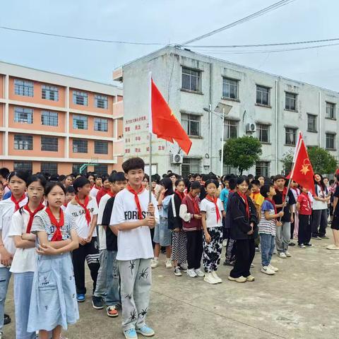 红领巾爱祖国，争做新时代好队员——石家乡中心校少先队入队仪式