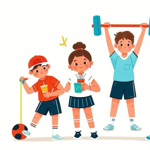 四年四班暑假运动集锦：把汗水，酿成夏天的甜！