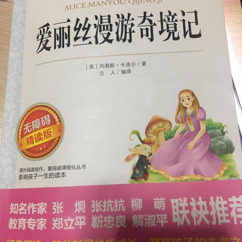 好书伴我成长——《爱丽丝漫游奇境记》阅读推荐