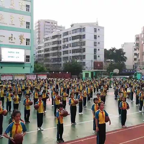 小学四年级校园篮球操实践研究成果