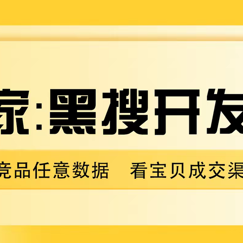 口袋参谋：淘宝天猫新品起爆思路玩法分享！黑搜技术