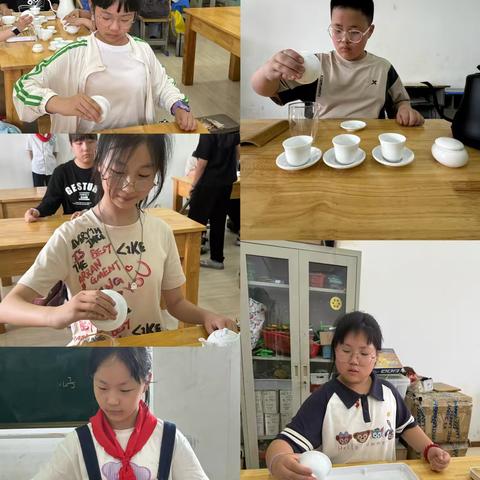 茶香心安， 与茶相伴的日子，福福安安。溧阳市实验小学少儿茶艺工作室培训汇报展示