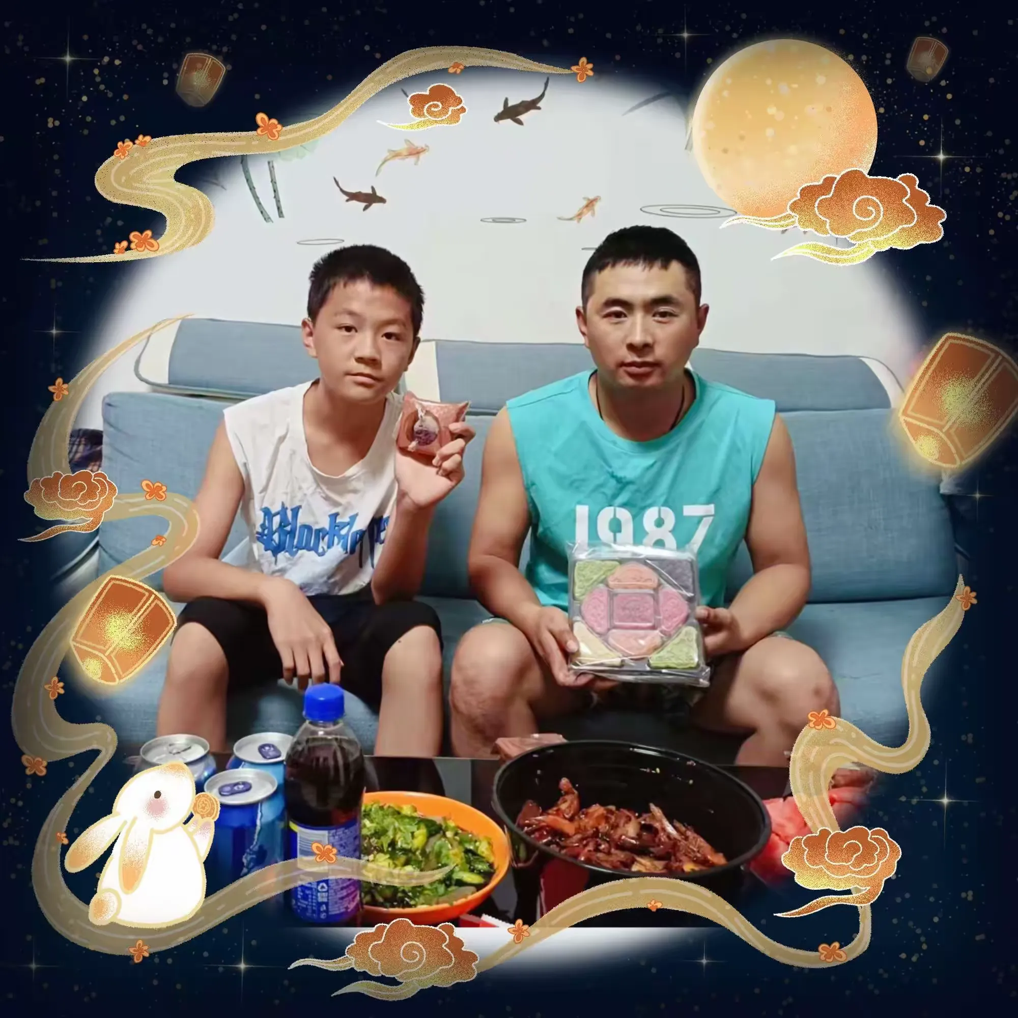 简篇-“寻找中秋美,感受阖家欢”——四中南校区八年十班迎中秋系列活动