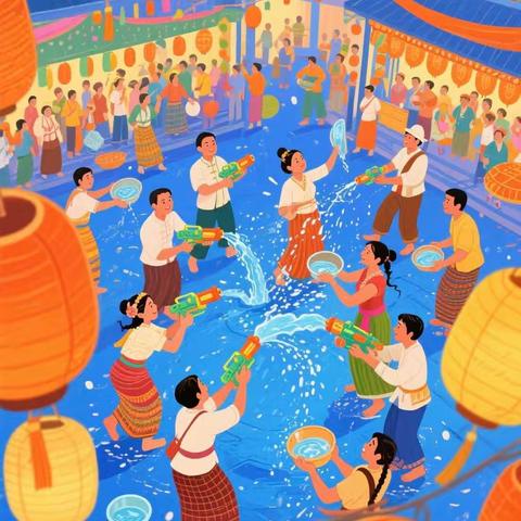 “傣”住童年 🦚 泼出快乐💦 ——航幼端午六一主题活动