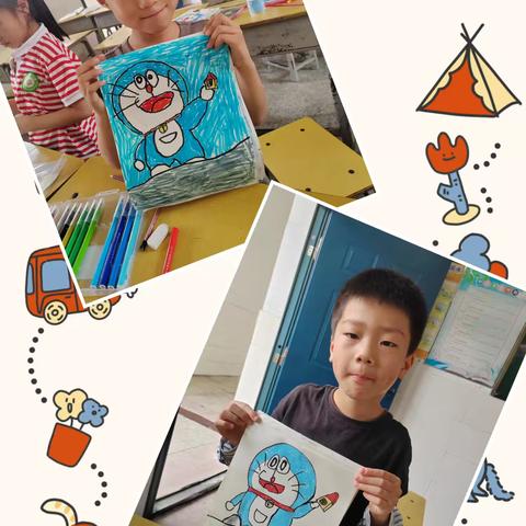 小小的画笔，大大的世界——2024年城关小学一10班绘画作品