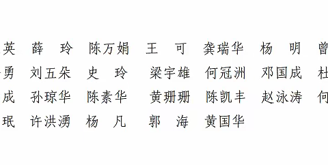 海珠区老干部大学优秀教师、先进工作者拟推荐名单公示