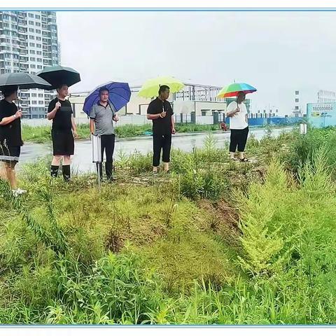 雨情如令旺峰社区防汛在行动