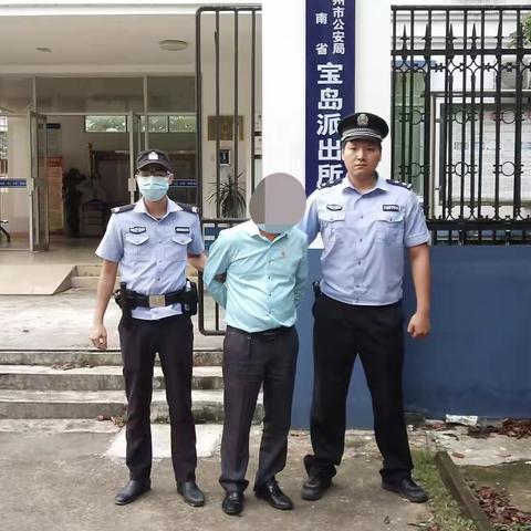 宝岛所破获一宗刑事案件