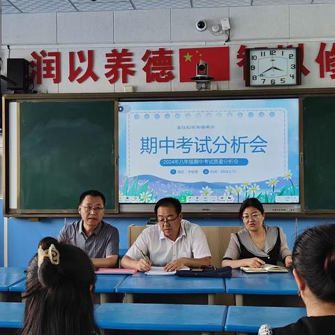 质量铸就未来    分析引领前行 ——灵武市第二中学八年级 2023—2024学年第二学期期中质量分析暨教学经验交流分享会