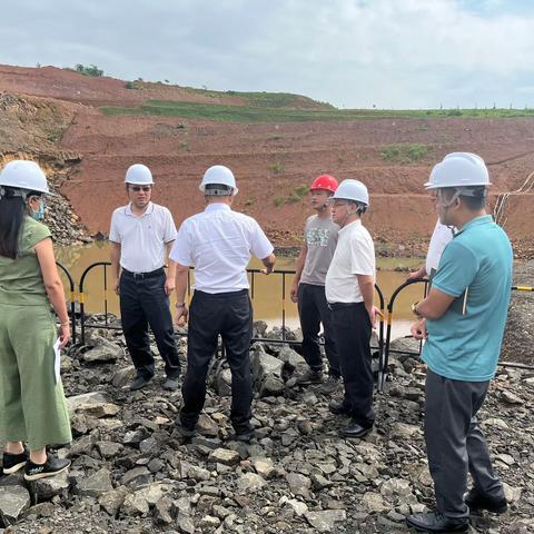 陆敏常委、副市长现场调研安全生产工作