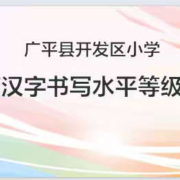 书写规范汉字 弘扬传统文化——开发区小学组织开展规范汉字书写测评活动