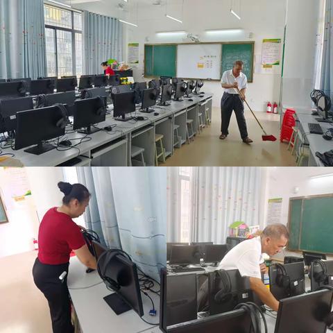 新学期 新气象 劳动最光荣——琼中县第二小学开学前劳动记