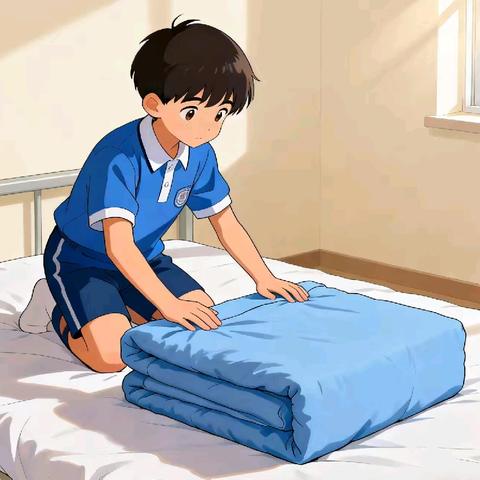 “叠”出风采，精彩“被”出——涉县鹿头小学叠被子比赛，谁是"豆腐块"王者？