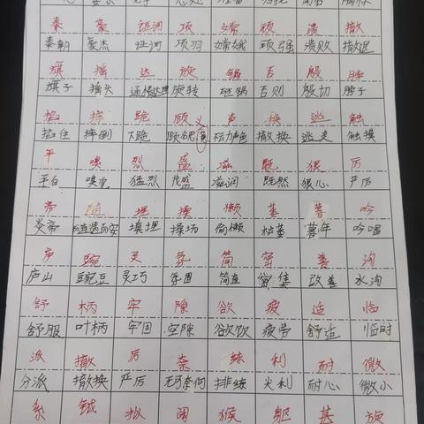 东湾小学65班“消灭错别字”