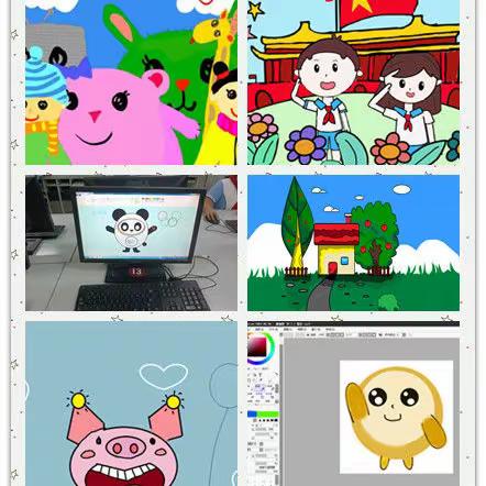 传统绘画与信息科技的碰撞——东营区一中电脑手绘社团剪影