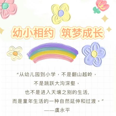 “幼小衔接巧融合、双向奔赴筑成长”——灵星幼儿园幼小衔接之参观小学主题活动