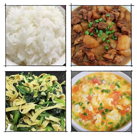 【绿色小农庄·美好“食”光】第十六周菜谱（12月16日－12月20日）